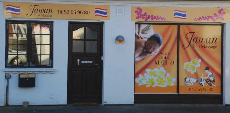 Billede af facaden hos Tawan Thai Massage 